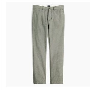 Jcrew Mens Straight-fit pant in brushed twill NWT 38/32